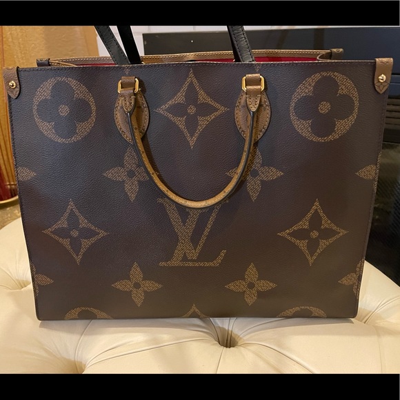 Bags Louis Vuitton On The Go Gm Dust Bag Box Organizer Included